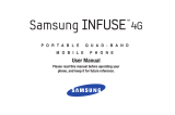 Samsung Infuse 4G AT&T User manual