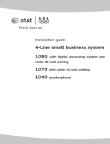 AT&T 1080 User manual