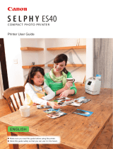Canon SELPHY ES40 User manual