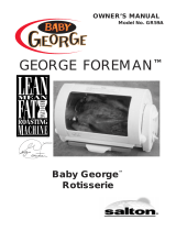 George Foreman BABY GEORGE GR59A User manual