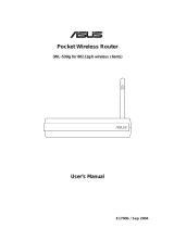 Asus 54Mbps Pocket Wireless Access Point WL-330g User manual