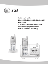 AT&T EL42308 User manual
