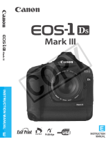 Canon EOS-1Ds Mark III Owner's manual