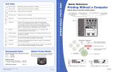 Epson Stylus Photo 825 Reference guide