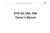BYD S6 Owner's manual