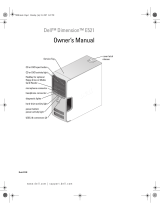 Dell Dimension E521 User manual
