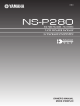 Yamaha NS-P280 Owner's manual