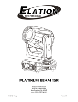 Elation Platinum Beam 15R PRO User manual