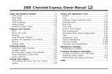 Chevrolet EXPRESS User manual