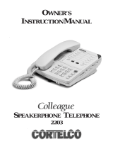 Cortelco Colleague 2204 User manual