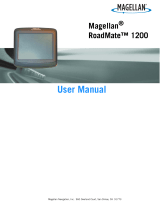 Magellan ROADMATE 1215 User manual