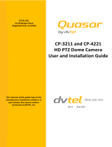 DVTEL CP-4221 Installation guide