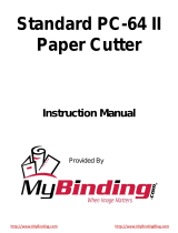 MyBinding Standard PC II- User manual