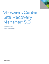 VMware vCenter vCenter Site Recovery Manager 5.0 User guide