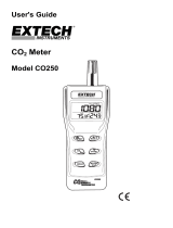 Extech Instruments Extech CO250 User manual