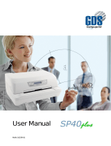 Compuprint SP40plus User manual