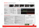 Barco RLM-W12 Quick start guide