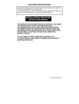 Bradford White M-2-50L6DS User manual