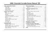 Chevrolet Corvette User manual