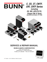 Bunn CRTF User manual