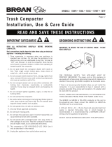Broan 15WT Installation guide