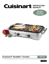 Cuisinart GR-55 - Griddler Combo Owner's manual