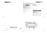 Clarion DXZ855MP User manual