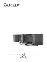 MartinLogan STAGECenter Channel Speaker User manual