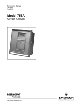 Emerson 755A User manual