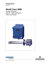 Emerson World Class 3000 O2 Analyzer User manual