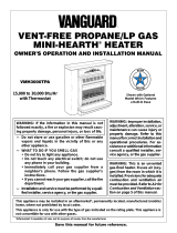 Vanguard Heating AVMH3000TPAR User manual