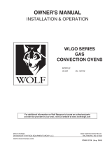 Wolf Range WLGO Series Owner's manual