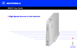 Motorola SB4101 User manual
