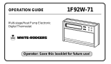 White Rodgers 1F92W-71 User manual