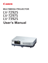 Canon LV-7292S User manual