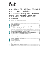 Cisco EPC3925 User manual