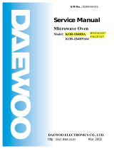 Daewoo MCD1311ST Owner's manual