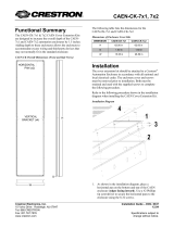 Crestron CAEN User manual