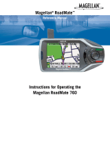 Magellan RoadMate 760 - Automotive GPS Receiver User manual