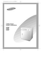 Samsung DV5008J User manual