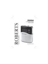 Roberts Sports 994 (R9994)( Rev.1)  User manual
