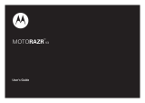 Motorola RAZR V3 User guide