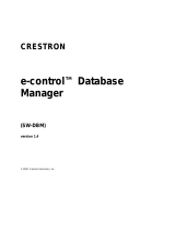 Crestron CT-3000 User manual