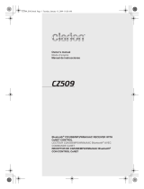 Clarion CZ509 Owner's manual