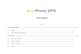 Easypix EP5 Owner's manual