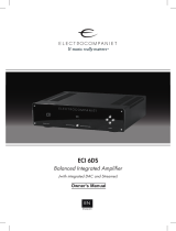 ELECTROCOMPANIET ECI 6DS Owner's manual
