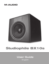 M-Audio BX10s User manual