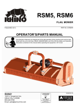 RHINO 1485 User manual