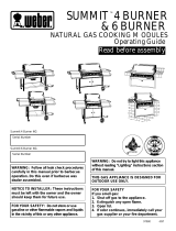 Weber Gas Burner User manual