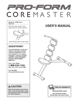 ProForm PFBE1144 Owner's manual